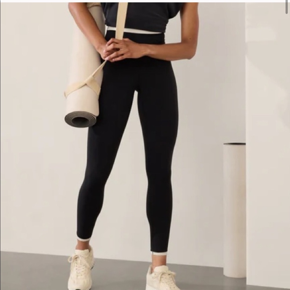 Athleta transcend tipped leggings